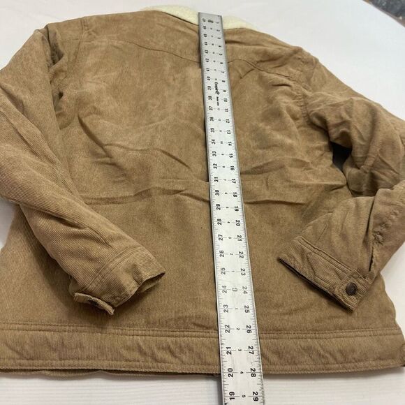 Beautiful Giant Corduroy Sherpa Y2K Trucker Jacket Size Medium New - Picture 6 of 6